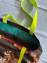 Load image into Gallery viewer, Silk tiger tote
