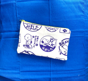 zip pouch- multiple colors available