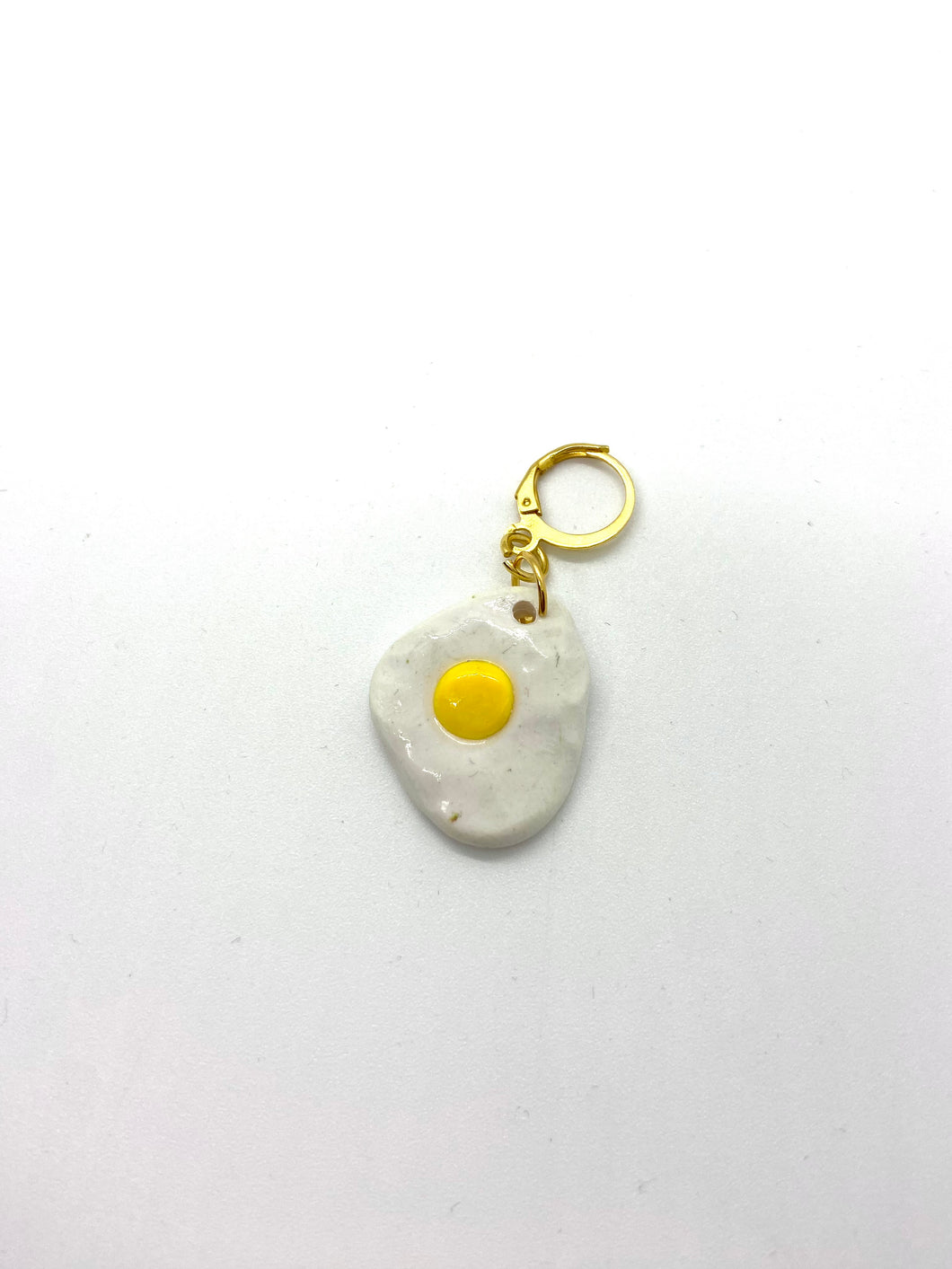 egg charm earring