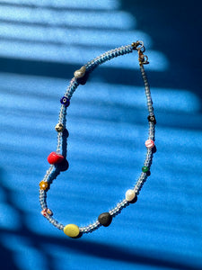 Random bead necklace