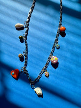 Load image into Gallery viewer, Steel charm necklace
