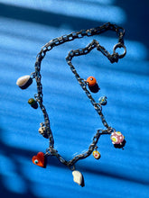 Load image into Gallery viewer, Steel charm necklace
