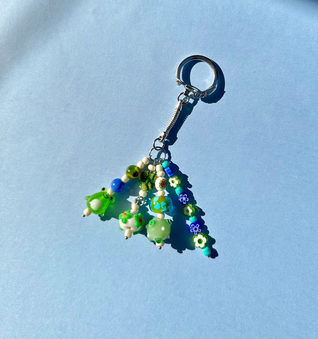 frog bag charm